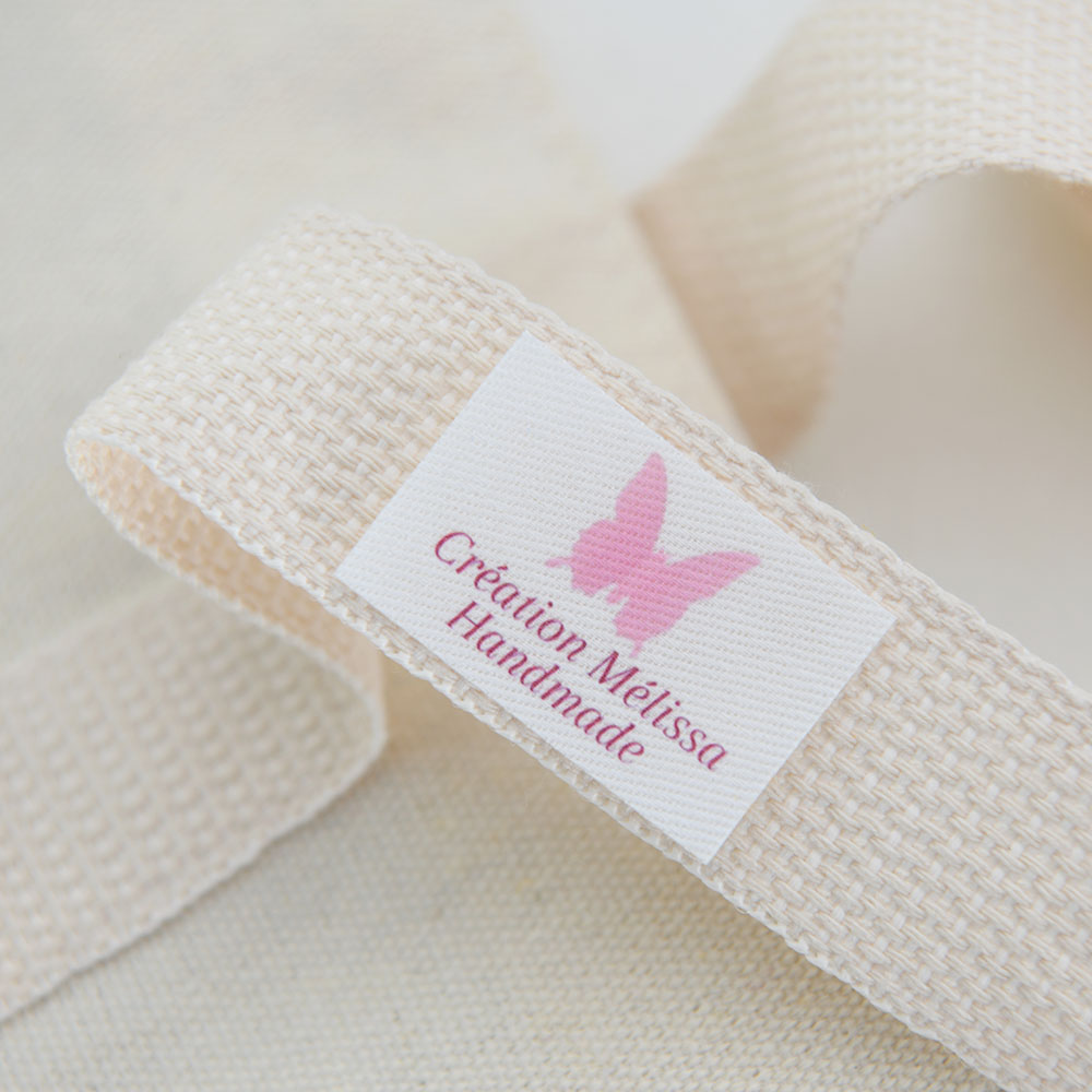 Baby Clothing Labels - Étiquettes en coton personnalisées à repasser