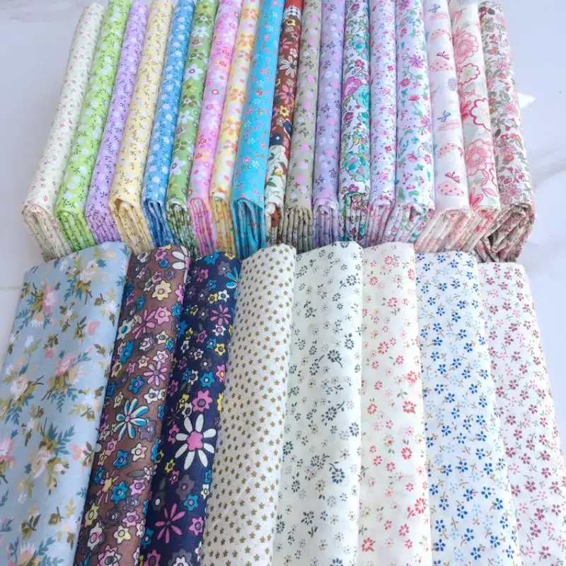 Baby Clothing Quilt - Tissu imprimé floral de campagne en