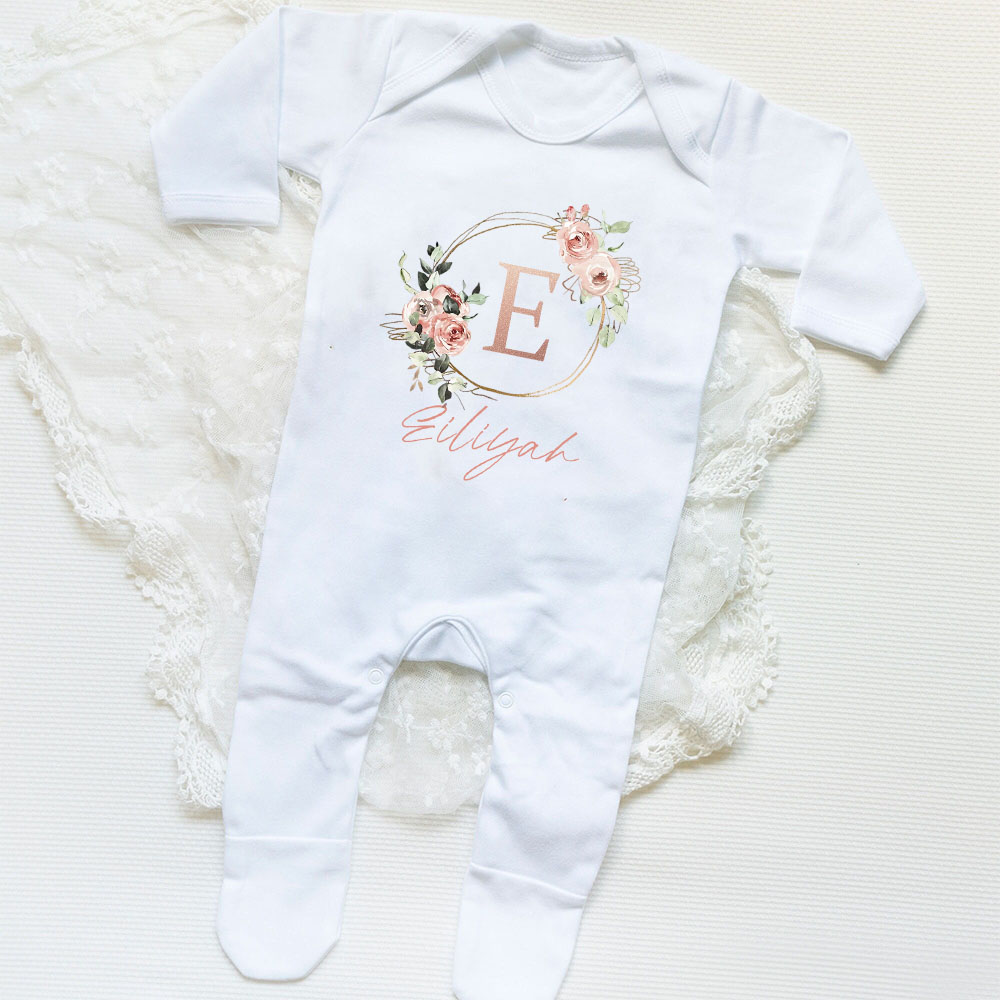 Baby Clothing Names - Combinaison de nuit personnalisée pour bébé