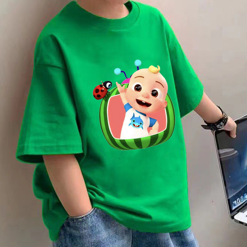 Baby Clothing Us - Cocomelons bébé T-Shirts Anime coton manches