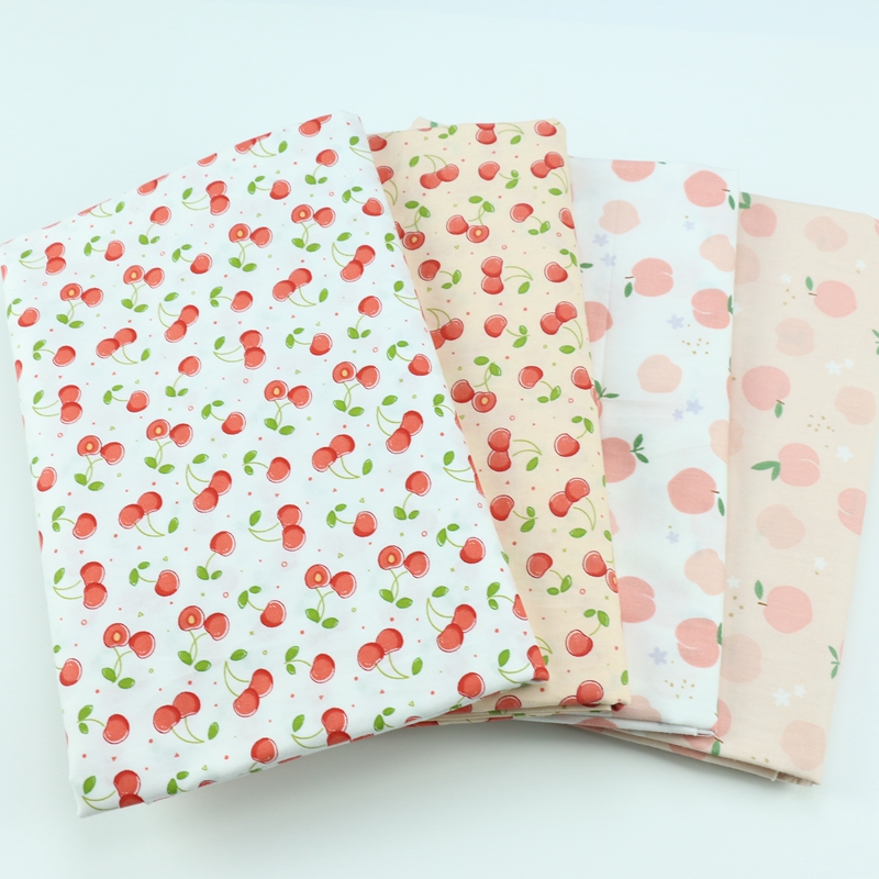 Tissu imprimé en coton pêche a - Baby Clothing Quilt avis et prix
