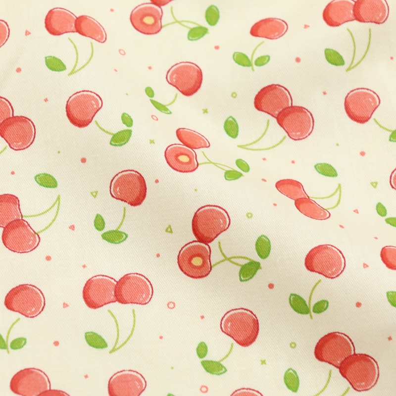 Tissu imprimé en coton pêche a - Baby Clothing Quilt avis et prix