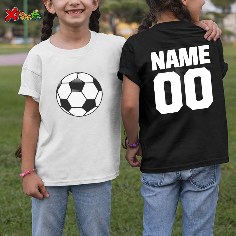 T-shirt de football en coton p - Baby Clothing Names avis et prix